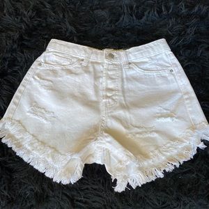 White shorts